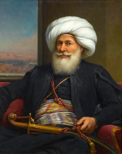 Mehemet Ali Viceroy of Egypt by Auguste Couder