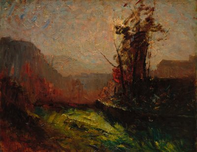 Crémieu, Seen from Chaillonnette, c. 1867-1872 by Auguste Francois Ravier