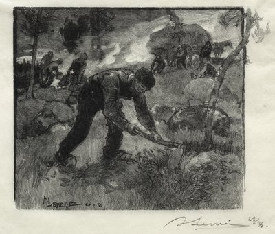 Heather Pullers von Auguste Louis Lepère