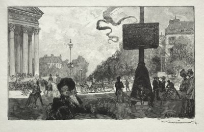 Corner of Royale Street by Auguste Louis Lepère