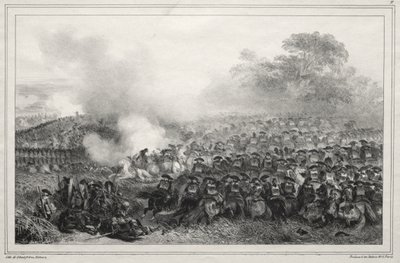 Album for 1835: Carré enfoncé... by Auguste Raffet