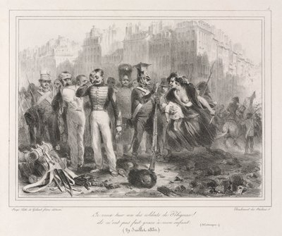 Album of 1831: I want to kill one of Polignac