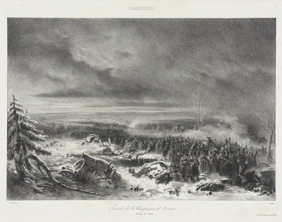 Episode from the Russian Campaign - Salon of 1836 by Auguste Raffet