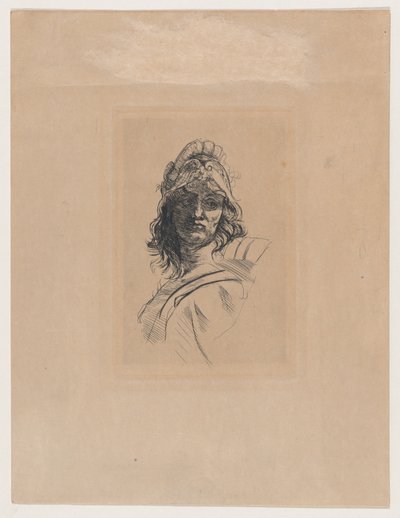 Bust of Bellona by Auguste Rodin