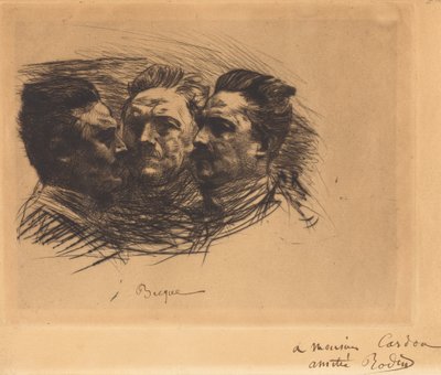 Henri Becque by Auguste Rodin
