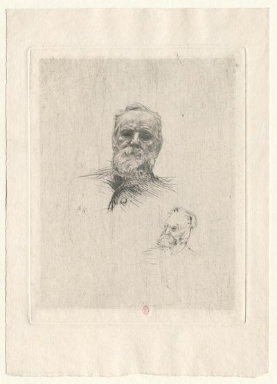 Victor Hugo, Front View by Auguste Rodin