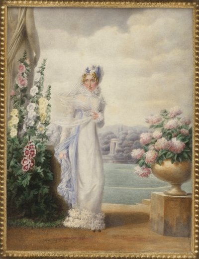 Portrait of Queen Hortense of the Netherlands by Auguste Simon Garneray