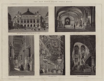 The New Paris Grand Opera House by Auguste Victor Deroy
