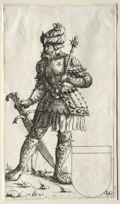 Sigismund II, King of Poland by Augustin Hirschvogel