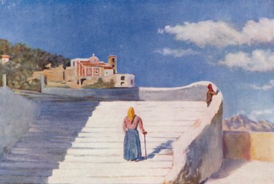 The Street of Atrani by Augustine Fitzgerald