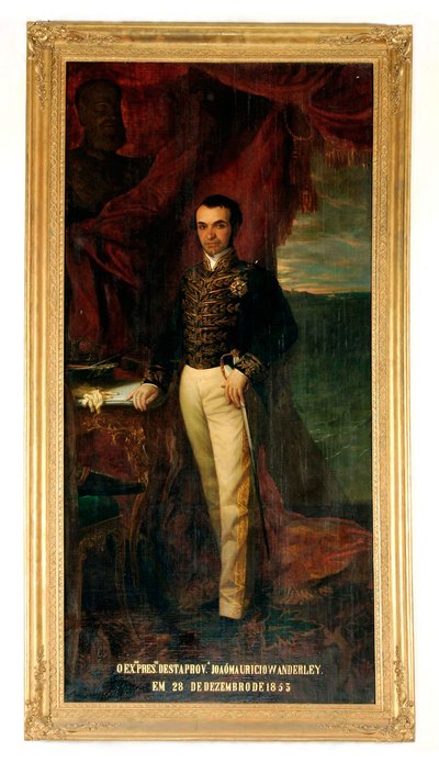 João Maurício Wanderley – Baron of Cotegipe (1853) by Augusto Muller