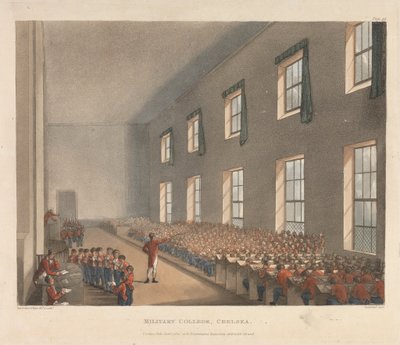 Military College, Chelsea by Augustus Charles Pugin