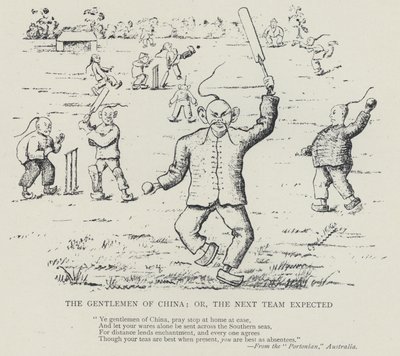 The Gentlemen of China, or the Next Team Expected (litho) by Australian School