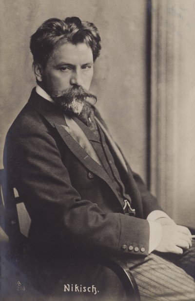 Arthur Nikisch by Austrian Photographer