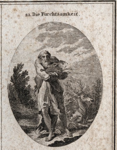 Allegory of Fear by Austrian School