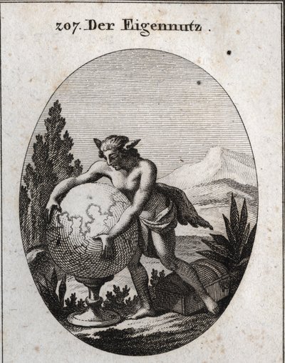 Allegory of Interest by Austrian School