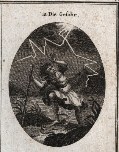 Allegory of Peril by Austrian School