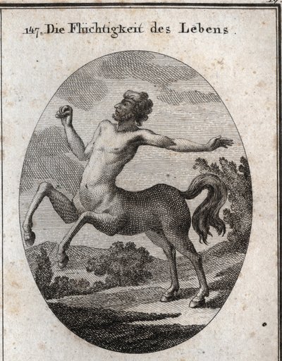 Allegory of the Velocity of Human Life by Austrian School