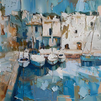 Blue Harbor Village by Avanesova Elena