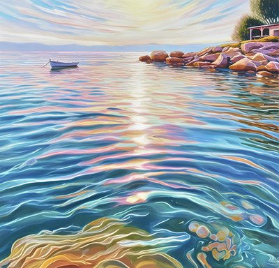 Vibrant Water Reflections by Avanesova Elena