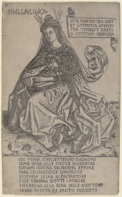Libyan Sibyl by Baccio Baldini
