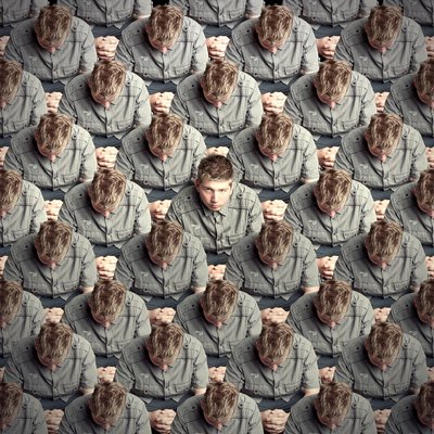 One Man Stands Out by Baden Bowen