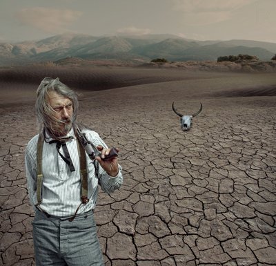 Wild West Desert Drifter by Baden Bowen
