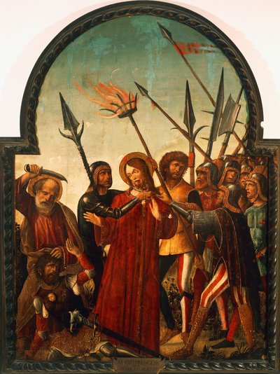 Capturing of Christ by Baldassare di Matteo Carrari