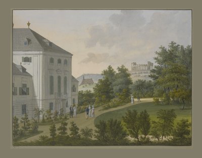 Schloss Hunyadi, Maria Enzersdorf, c.1815 by Balthasar Wigand