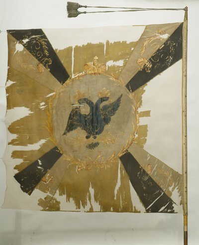 Flag of the Life Guard Litovski Lithuanian Regiment by Banners and Standards Flags
