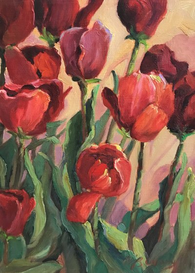 Tulips by Barbara Cleary