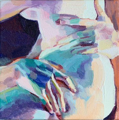 Hand 5, 2022 by Barbara Hoogeweegen