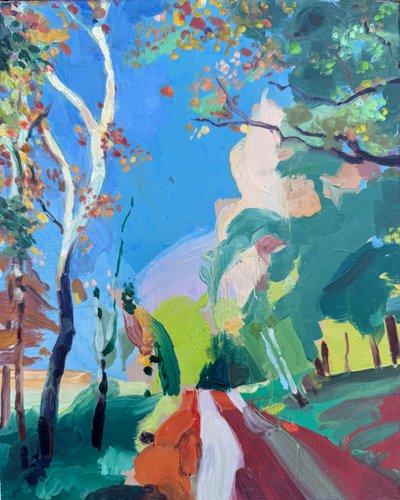 I Think I Saw a Rabbit, 2023 by Barbara Hoogeweegen