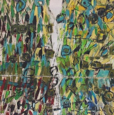 Vibrant Abstract Strokes by Barbara Piatti