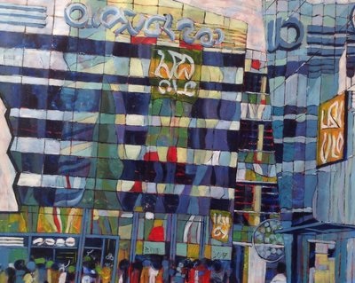 Vibrant City Reflections by Barbara Piatti