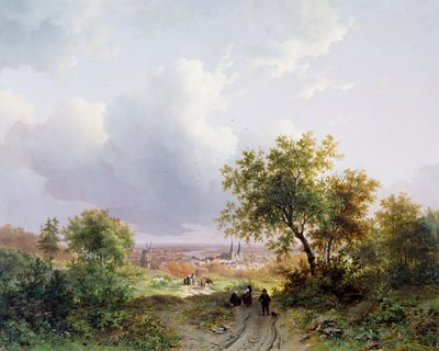 Summer Landscape by Barend Cornelis Koekkoek