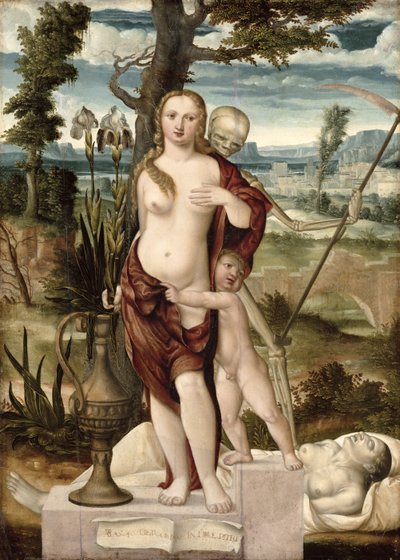 Vanitas by Barthel Beham