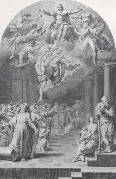 Plate 40: The Division of the Elect from the Reprobate by Bartolomeo Crivellari, Gabriel Söderling