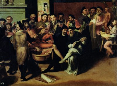 An Anatomy Lesson for Artists by Bartolomeo Passarotti