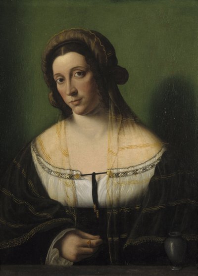 Portrait of a Lady as Mary Magdalene by Bartolomeo Veneto