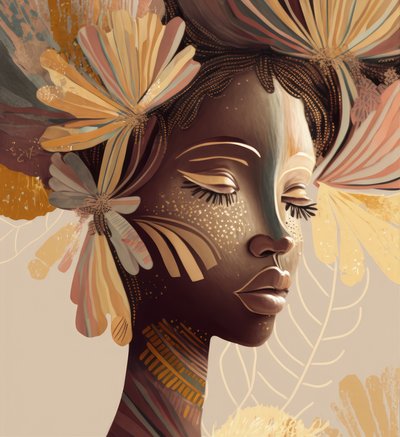 Peaceful Floral Beauty by Bella Eve