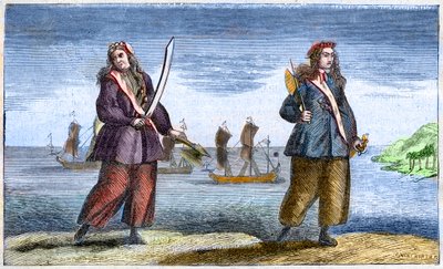 Anne Bonny and Mary Read by Benjamin Cole