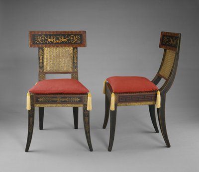 Pair of Side Chairs, c. 1808 by Benjamin Henry Latrobe
