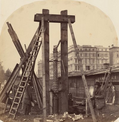 Construction of the 1862 International Exhibition at South Kensington by Benjamin L. Spackman