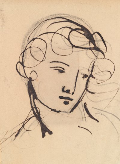 Portrait Study by Benjamin Robert Haydon
