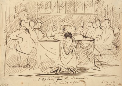 Preparing to Administer the Sacrament by Benjamin Robert Haydon