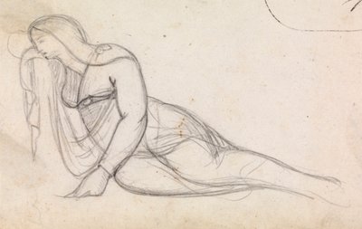 Study of a Woman in a Partial Recline by Benjamin Robert Haydon