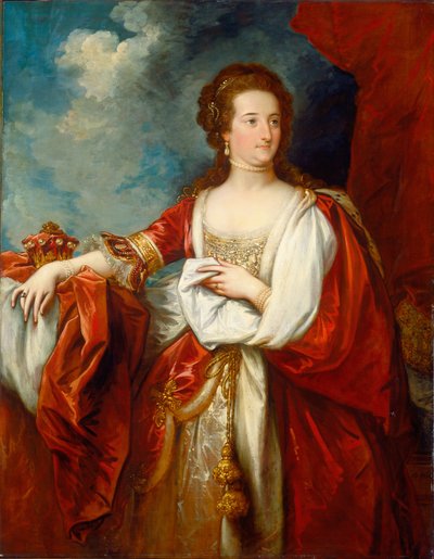 Elizabeth, Countess of Effingham, c.1797 by Benjamin West