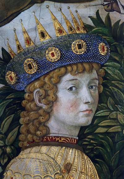 Caspar, Alleged Portrait of Lorenzo il Magnifico (detail) by Benozzo di Lese di Sandro Gozzoli