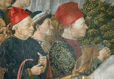 Procession of the Magi Kings to Bethlehem by Benozzo di Lese di Sandro Gozzoli